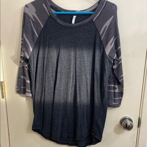Stylish Gray Women's Top